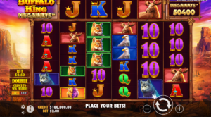 Buffalo King Megaways, Megaways slot, gratis spins 