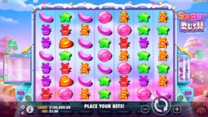 Sugar Rush, Pragmatic Play, gokkast, Free Spins