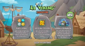 Le Viking gokkast, Hacksaw Gaming slot, online slot Vikings, Le Viking bonus, gratis spins Le Viking, gokkast review, online casino slots, all ways win slots, medium volatiliteit gokkast, Le Viking inzetten, Le Viking uitbetaling, slot met bonus kopen