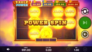 Eagle Power, Natuurthema, Wild, Free Spins