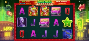 Elvis Frog in Vegas Play