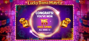 Lucky Dama Muerta Free Spins