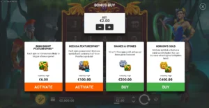 Eye of Medusa slot Feature Buy