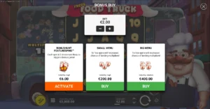 Freds Food Truck slot Feature Buy