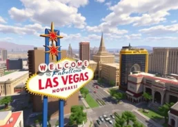 Las Vegas Tot in Detail Gereconstrueerd in Minecraft