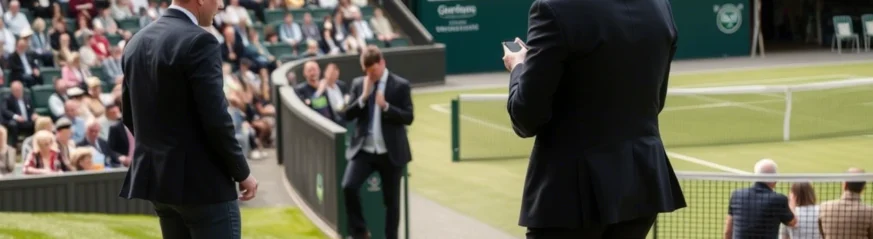 Undercoveragenten Pakken Gokspionnen Tijdens Wimbledon Finale
