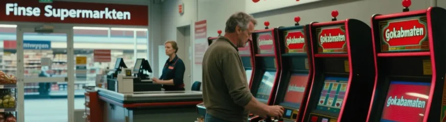 Finse Supermarkten Houden Gokautomaten