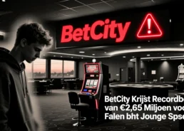 BetCity Krijgt Recordboete van €2,65 Miljoen voor Falen bij Jonge Speler