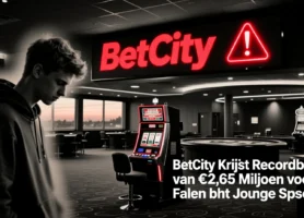 BetCity Krijgt Recordboete van €2,65 Miljoen voor Falen bij Jonge Speler